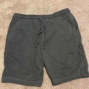 grey sweat shorts